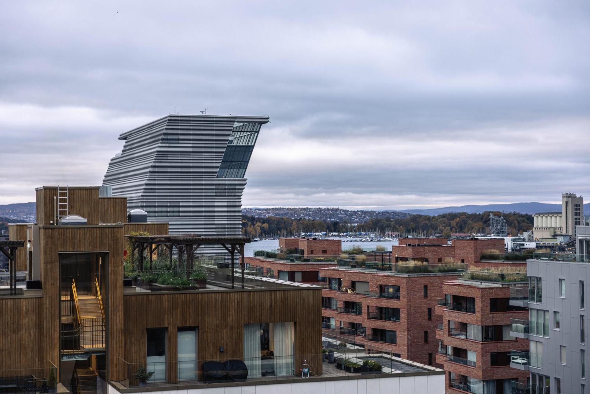 Spacious Modern 3Br Apartment At Central Oslo Barcode Esterno foto
