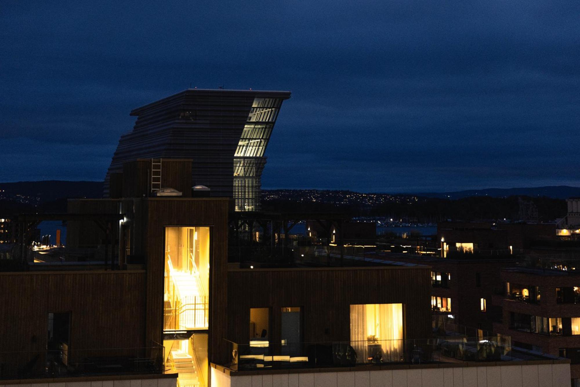 Spacious Modern 3Br Apartment At Central Oslo Barcode Esterno foto