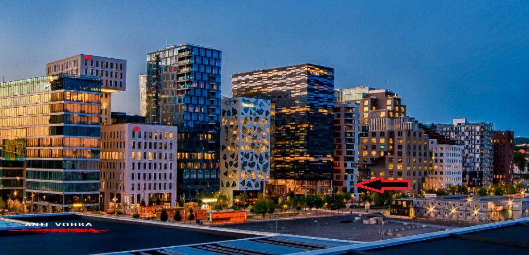 Spacious Modern 3Br Apartment At Central Oslo Barcode Esterno foto